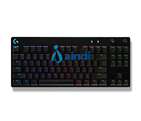 Teclado Logitech Mecánico Gaming Pro Iluminación RGB Color Negro
