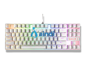 Redragon Kumara White RGB Teclado Mecánico Blanco Español K552W-RGB-1R-SP