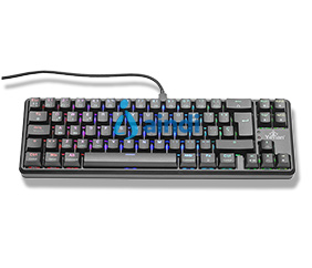 Yeyian YTM-28209R Teclado Gaming TKL Akil S 3500, Switch Rojo, 69 teclas, RGB, Anti Ghosting N-Key R