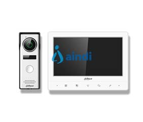 Dahua Kit de Videoportero Analógico DHI-KTA02 con Monitor de 7" y Botones Touch