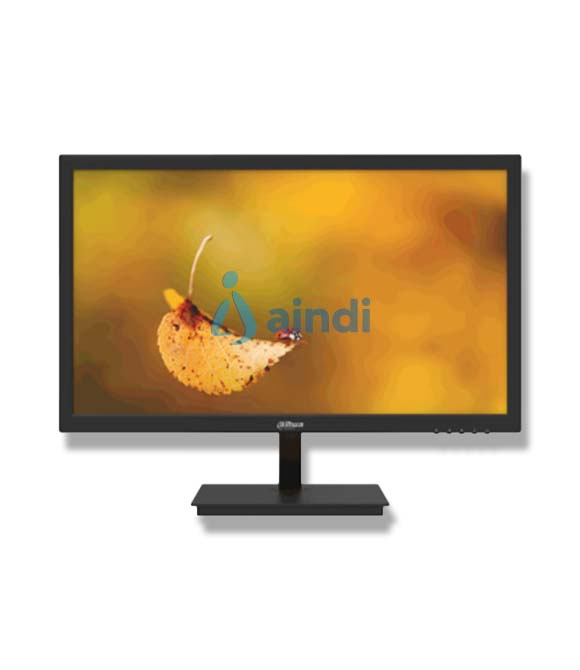 Monitor Dahua LED LM19-L100 19" FHD Resolución 1366×768 Especial para Videovigilancia