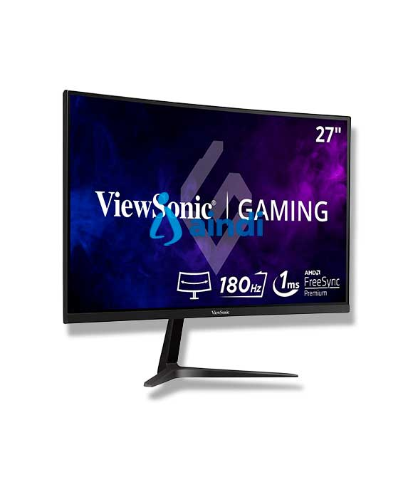 MONITOR VIEWSONIC ENTRETENIMIENTO Y JUEGOS, VX2718-2KPC-MHD, CURVO 1500R, 2560  X 1440, WQHD, 165HZ ACTUALIZACION, 1 MS TIEMPO DE RESPUESTA, ADAPTIVE-SYNC, ALTAVOCES INTREGRADOS, HDMI, DISPLAY PORT, 