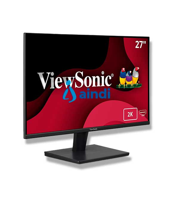 MONITOR VIEWSONIC  VA2715-2K-MHD, 2560 X 1440, WQHD, 75HZ ACTUALIZACION, 5 MS TIEMPO DE RESPUESTA, HDMI, DISPLAY PORT, VESA, 3 AÑOS DE GARANTIA