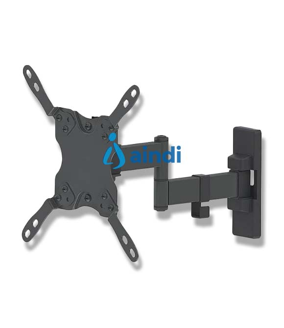 Soporte para TV Manhattan de 13" a 42" con Movimiento Articulado - Capacidad de Carga de 20 Kg - Color Negro