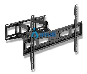 Manhattan 461351 Soporte TV universal de pared con movimiento completo para pantallas de 37" a 70" y hasta 40 kg