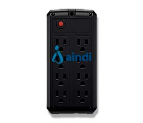 CyberPower UT1000GU No Break interactivo 1000VA/500W con indicadores LED, torre y puerto USB