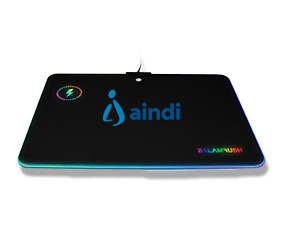 Balam Rush HEIMDALL Mouse Pad Gaming con Carga Inalámbrica USB RGB BR-922999