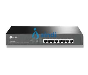 SWITCH TP-LINK TL-SG1008MP TL-SG1008PE 8 PUERTOS RJ45 GIGABIT 10/100/1000 NO ADMINISTRABLE TODOS POE IEEE 802.3AT/AF HASTA 30W POR PUERTO PARA ESCRITORIO O RACK 13 PULGADAS