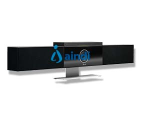 Poly Studio USB Video Bar 842D4AA#ABM | Barra de video 4K UHD con zoom 5x y campo de visión de 120°