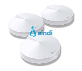 ROUTER TP-LINK DECO M53-PACK 3 PIEZAS AC1300 WHOLE-HOME SISTEMA EN MALLA WI-FI PARA EL HOGAR DUAL-BAND 802.11AC/A/B/G/N BLUETOOTH 4.2, 2 RJ45 GIGABIT 1 PUERTO USB TIPO C 4 ANTENAS INT MU-MIMO