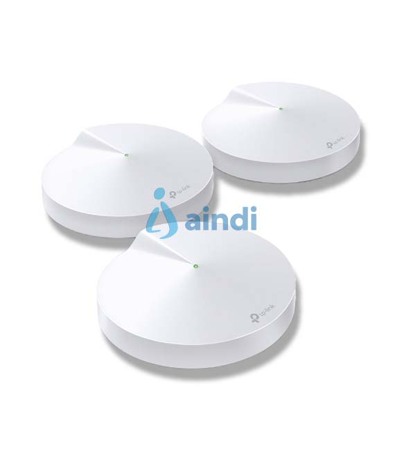 ROUTER TP-LINK DECO M53-PACK 3 PIEZAS AC1300 WHOLE-HOME SISTEMA EN MALLA WI-FI PARA EL HOGAR DUAL-BAND 802.11AC/A/B/G/N BLUETOOTH 4.2, 2 RJ45 GIGABIT 1 PUERTO USB TIPO C 4 ANTENAS INT MU-MIMO