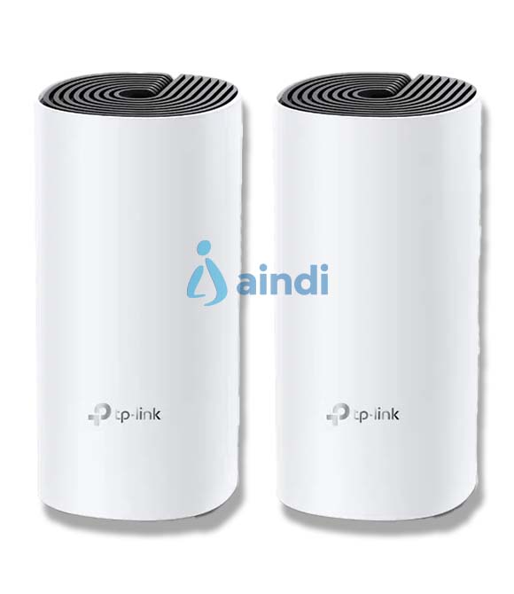 ROUTER TP-LINK DECO M42-PACK 2 PIEZAS AC1200 WHOLE-HOME SISTEMA EN MALLA WI-FI PARA EL HOGAR DUAL-BAND 802.11AC/A/B/G/N CPU QUALCOMM 2 RJ45 GIGABIT 2 ANTENAS INT MU-MIMO BEAMFORMING