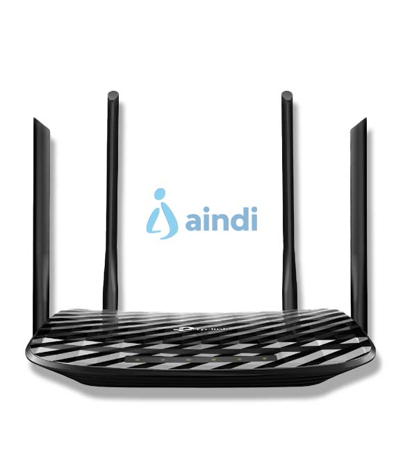 ROUTER INALAMBRICO TP-LINK ARCHER C6 AC1200 BANDA DUAL 2,4GHZ A 300MBPS Y 5GHZ 867MBPS 4PUERTOS LAN GIGABIT 1WANGIGBIT4ANTENASEXTERNASFIJAS Y 1 INTERNA (CARACT.VARIAN SEGUN VERSION IMAGEN ILUSTRATIVA