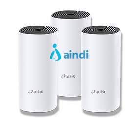 ROUTER TP-LINK DECO M43-PACK 3 PIEZAS AC1200 WHOLE-HOME SISTEMA EN MALLA WI-FI PARA EL HOGAR DUAL-BAND 802.11AC/A/B/G/N CPU QUALCOMM 2 RJ45 GIGABIT 2 ANTENAS INT MU-MIMO BEAMFORMING