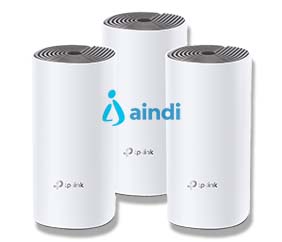 Router TP-Link Deco E43 - Pack de 3 Piezas AC1200 Sistema en Malla Wi-Fi para el Hogar