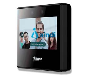 Dahua Technology ASA3223A-W Control de asistencia con reconocimiento facial, pantalla táctil 4.3", WiFi, 2000 rostros y contraseñas, 300000 registros | ASA3223A-W