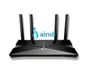 ROUTER INALAMBRICO TP-LINK ARCHER AX10 WI-FI 6 DE PROXIMA GENERACION AX1500 BANDA 2.4GHZ A 300MBPS Y 5GHZ A 1201MBPS C/U 4 PUERTOS LAN GIGA 1 PUERTO WAN GIGA Y 4 ANTENAS EXT FIJAS