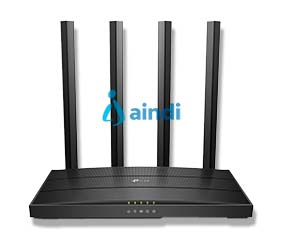 ROUTER INALAMBRICO TP-LINK ARCHER C80 AC1900 BANDA DUAL 2.4GHZ A 600MBPS Y 5GHZ A 1300MBPS 4 PUERTOS LAN 1 WAN GIGABIT 4 ANTENAS EXTERNAS FIJAS Y MODO ACCESS POINT