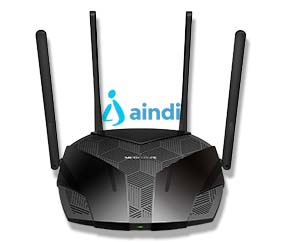 TP-Link MR70X router inalámbrico Gigabit Ethernet Doble banda (2,4 GHz / 5 GHz) Negro