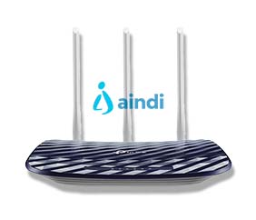 Router TP-LINK Archer C20 Wi-Fi 433 Mbit/s 5 GHz Antenas Externas Blanco - Archer C20