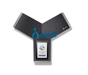 POLY Trio C60. Tipo de producto: Teléfono para conferencias analógico, Tipo de control: Tocar, Color del producto: Negro, Gris. Conector USB: Micro-US