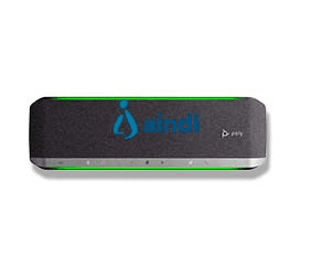Altavoz manos libres 77p41aa poly sync 60 / version de microsoft teams usb-a/c bluetooth ideal para salas medianas incluye fuente de alimentacion
