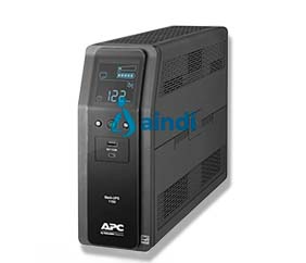 UPS APC Pro BR 1100VA/600W 120V Batería Plomo 10 Contactos Color Negro carga AVR interfaz LCD LAM