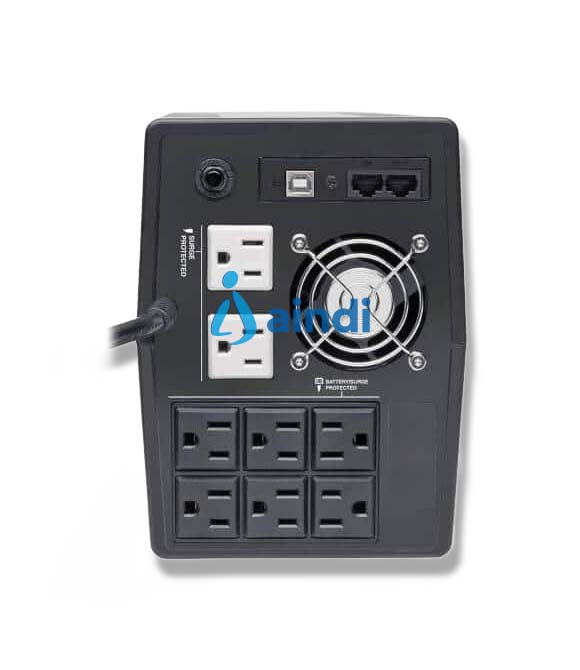 UPS INTERACTIVO  TRIPP LITE DE 1200VA 600W CON 8 TOMACORRIENTES  AVR, 120V, 50HZ / 60HZ, LCD, USB, TORRE. GARANTIA LIMITADA DE 3 AñOS.