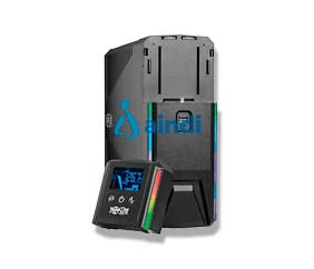 No break tripp lite smart1500psglcd equipo gamer, respaldo por batera del ups para juegos con onda sinusoidal pura de 1500va 900w 120v - lcd, avr, leds rgb, carga usb, 3 años