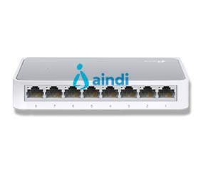 TP-LINK TL-SF1008D V1 Switch de sobremesa con 8 puertos a 10/100 Mbps | TL-SF1008D