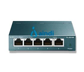 TP-LINK TL-SG105 V4 Switch de 5 puertos Gigabit Negro TL-SG105
