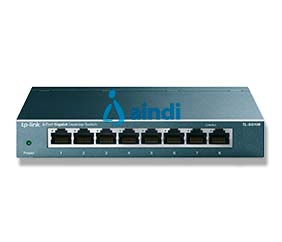 TP-LINK TL-SG108 V4 Switch de 8 Puertos Gigabit, Negro | TL-SG108
