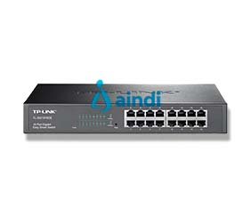 TP-LINK SWITCH NO ADMINISTRABLE DE 16 PUERTOS GIGABIT EASY SMART