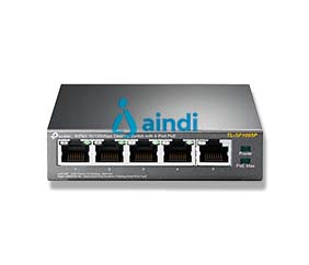 TP-LINK TL-SF1005P V1 Switch de sobremesa con 5 puertos a 10/100 Mbps PoE TL-SF1005P