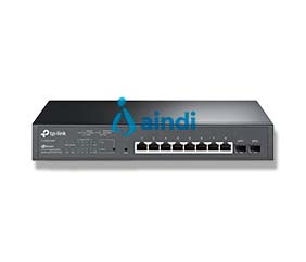 TP-LINK Omada TL-SG2210MP Switch administrable PoE+ de 8 puertos Gigabit y 2 SFP