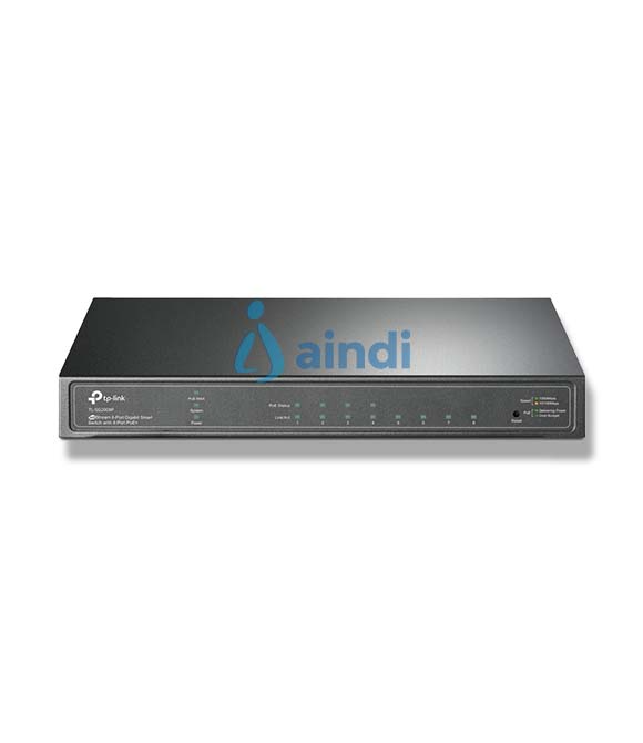 Switch TP-LINK TL-SG2008P - Switch de Red Gestionado PoE+ de 8 Puertos
