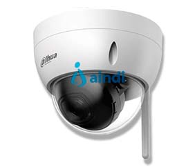 Dahua Technology DH-IPC-HDBW1430DE-SW Cámara IP Domo WiFi de 4 Megapíxeles, Lente 2.8 mm, IR 30 m, IP67, Antivandálica IK10 HDBW1430DE-SW