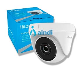 HiLook by Hikvision THC-T120-PC Cámara Turret TurboHD 2MP Lente 2.8 mm, IR EXIR 20 m, 4 Tecnologías