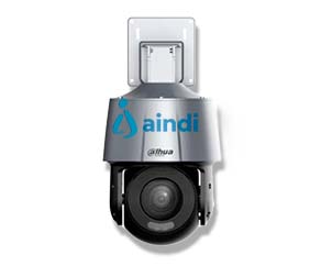 Dahua Technology DH-SD3A200-GN-HI-A-PV-0400 Cámara IP PT de 2 Mp Full C/ Disuasión Activa, lente fijo, IR de 30 metros, H.265+, ranura MicroSD, audio bidireccional, IP66, PoE | SD3A200-GN-A-P