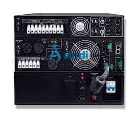 No break cyberpower (ol10krtf) 10,000va/10,000w, online, entrada 200-240 vac /salida 120-240, convertible torre/rack, 8u, 6 x nema 5-20r, 3 x nema l6-30r, 1 hardwire, 3 años incluye batería.