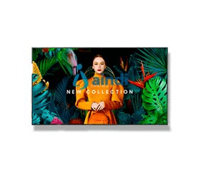Monitor señalizacion digital samsung 75 uhd 3,840 x 2,160 4k qb75c, 350nits, 8ms, bocinas, 3 hdmi, 2 usb, rj45, rs232c, wifi, h/v, 16/7