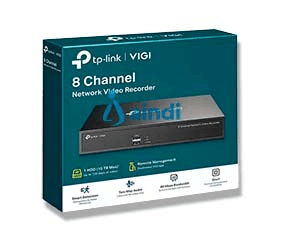 Grabador de Video en Red (NVR) de 8 Canales - H.265/H.264 - Resolución de hasta 5MP