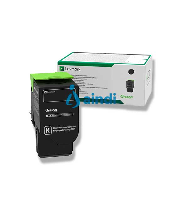 TONER LASER LEXMARK / COLOR NEGRO / EXTRA ALTO RENDIMIENTO / 70C8XK0 / HASTA 8,000 PAGINAS / 5% DE COBERTURA / P/MODELOS: CS510DE