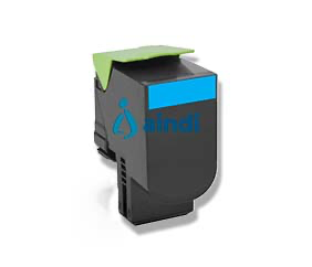 Tóner Lexmark 70C8XC0 Programa Retorno Cyan CS510 70C8XC0