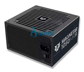 Fuente de poder gamer Balam Rush Magnetar 1050MR 1050W 80 Plus Platinum ATX full modular bajo nivel de ruido 5 años de garantía negro BR-937634