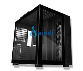 GAME FACTOR CSG700-BK Gabinete CSG700 Midi-Tower ATX EATX ITX micro ATX Negro