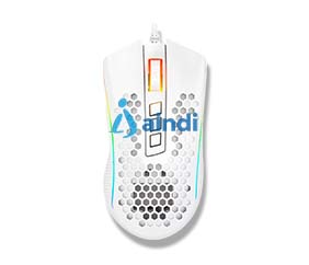 Redragon Storm Elite White M988W-RGB mouse para juego, blanco