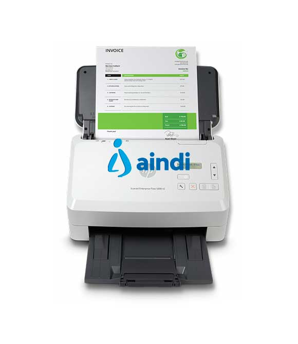 HP Scanjet Enterprise Flow 5000 s5 Escáner alimentado con hojas 600 x 600 DPI A4 Blanco