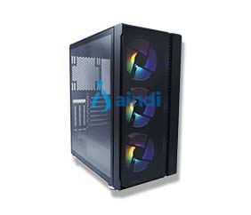 EVOTEC EV-1021 Gabinete Gaming Tokyo con 3 ventiladores incluidos y USB 3.0 | EV-1021