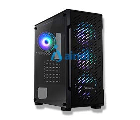 Gabinete Gamer ATX Xzeal Gaming XZCGB07B XZ135 Ventilado para PC